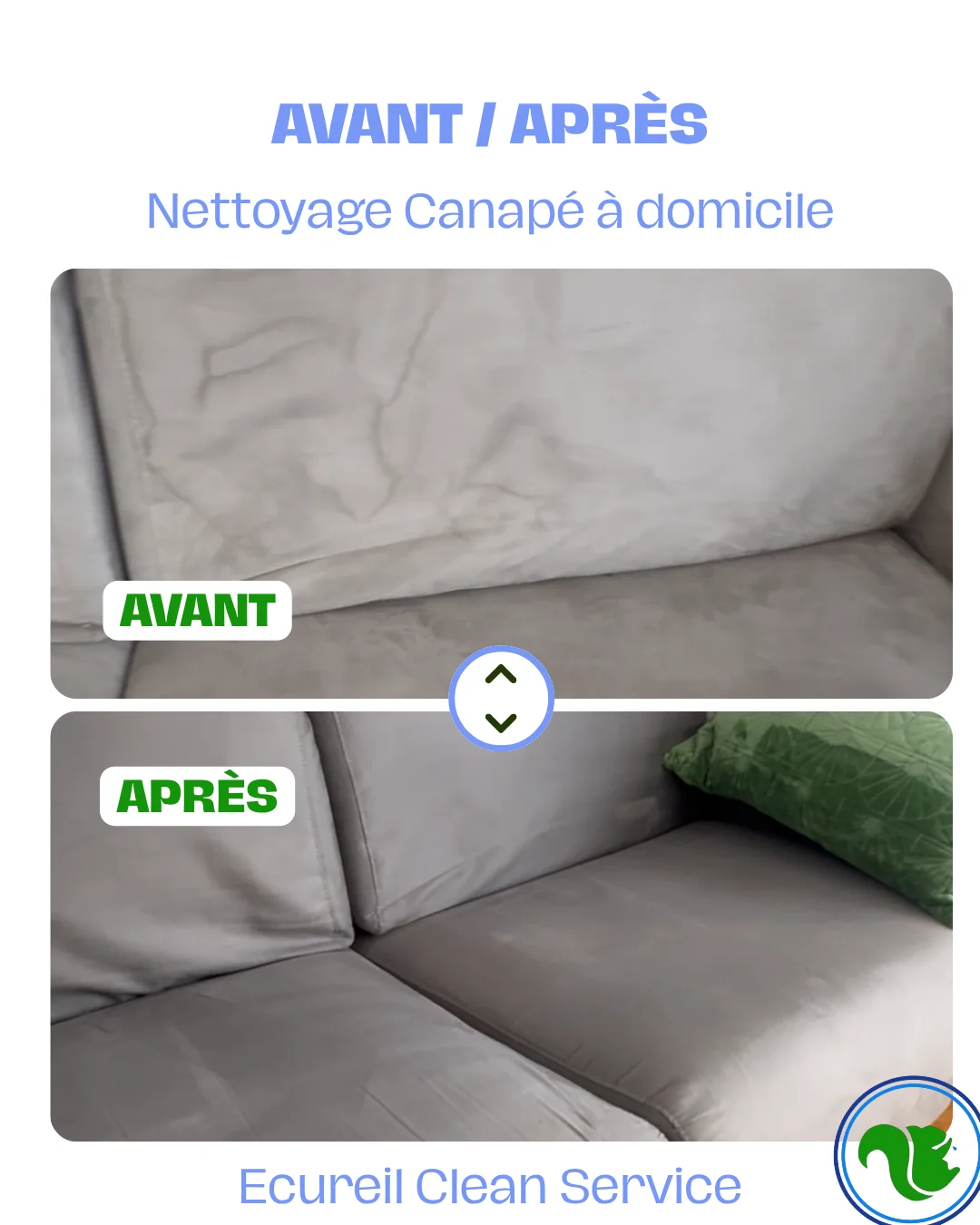 Nettoyage de canapé et textile à Paris : taches, poils de chat, odeurs et salissures