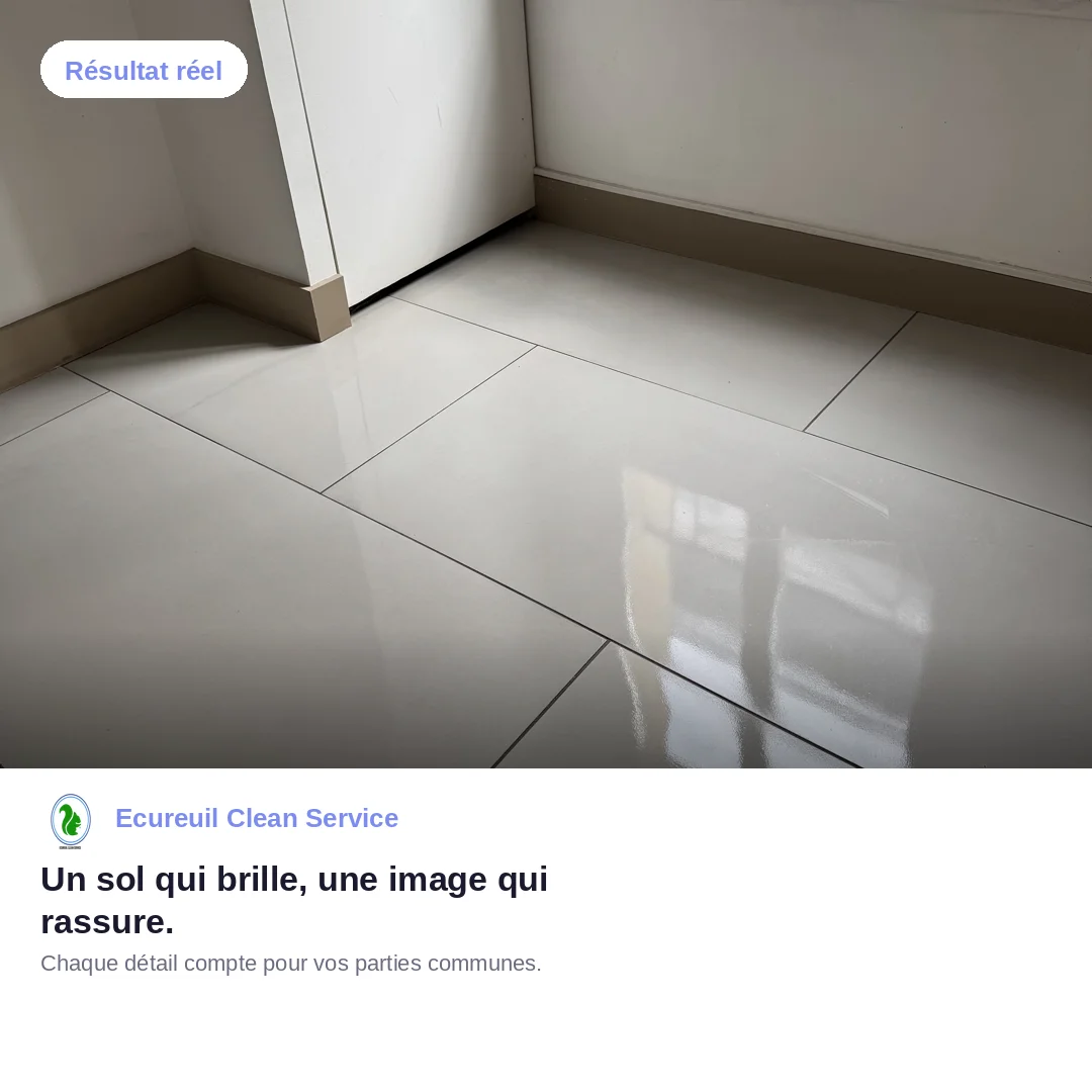 Nettoyage des parties communes et locaux professionnels à Paris & Île-de-France